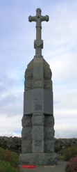 Glass War memorial